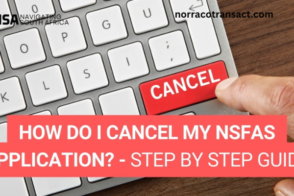 How to Cancel Nsfas Application