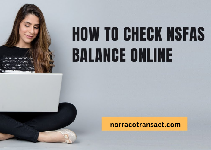 how to check nsfas balance